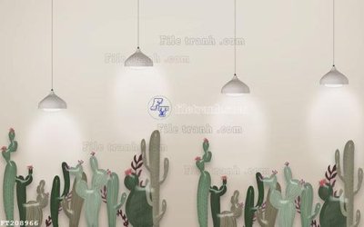 File ảnh gốc File in tranh tường 3D FT208966 không vỡ nét