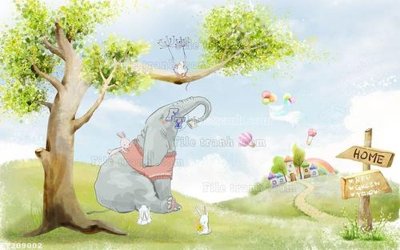 File gốc File in tranh tường 3D FT209002 (in ấn) không giới hạn