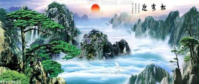 Tải file File in tranh tường 3D FT209022 (gốc) làm file tranh quảng cáo