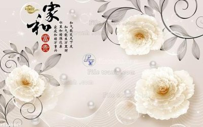 File PSD File in tranh tường 3D FT209066 (bản gốc) dễ dàng edit