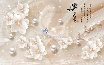 File tranh in mica File in tranh tường 3D FT209068 (độ phân giải cao)