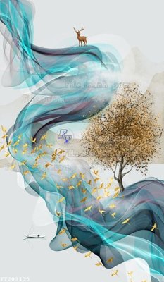 Download file gốc File in tranh tường 3D FT209135 (dùng cho in ấn)