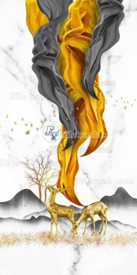 File in trần File in tranh tường 3D FT209137 (file gốc) phong thủy