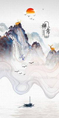 File gốc File in tranh tường 3D FT209147 (in tráng gương) hiện đại