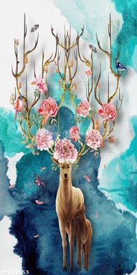 Download file File in tranh tường 3D FT209153 (gốc) in mica cao cấp