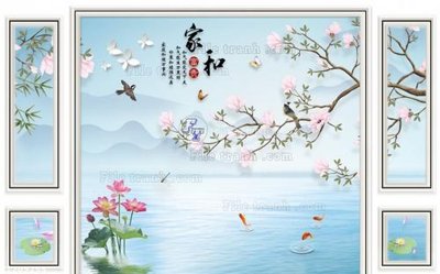 Tải file File in tranh tường 3D FT209255 (ảnh gốc) in tranh kính