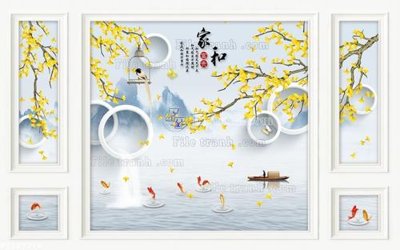 File tranh File in tranh tường 3D FT209276 (bản gốc) treo quán cafe