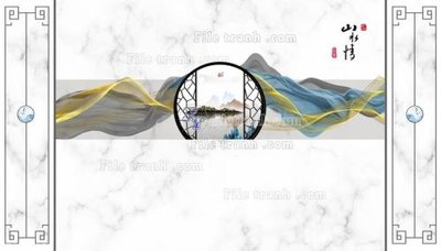 Tải file File in tranh tường 3D FT209287 (PSD) cho in ấn quảng cáo