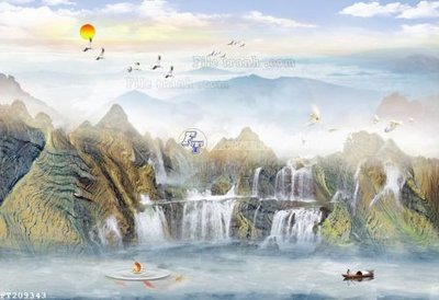 File gốc in ấn File in tranh tường 3D FT209343 chất lượng vượt trội