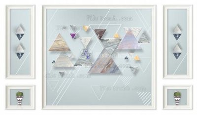 Download file File in tranh tường 3D FT209380 (chuẩn in) File in tranh tường 3D FT209380