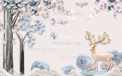 Mua file gốc File in tranh tường 3D FT209398 (PSD) tại Filetranh.com