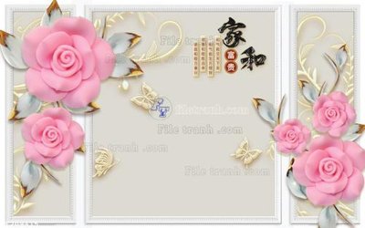 Tệp tin gốc File in tranh tường 3D FT209415 (dùng cho in) File in tranh tường 3D FT209415