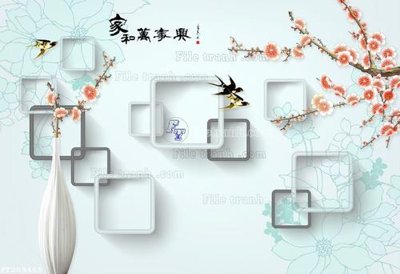 File tranh File in tranh tường 3D FT209465 (ảnh gốc) in trần 3D