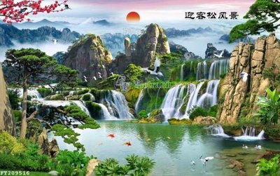 Tải file File in tranh tường 3D FT209516 (ảnh gốc) 300dpi File in tranh tường 3D FT209516