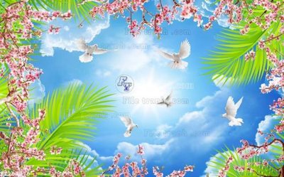 File PSD File in tranh tường 3D FT209570 (bản gốc) đã tách nền