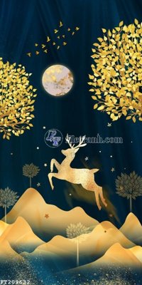 Tải file File in tranh tường 3D FT209632 (ảnh gốc) file AI/EPS