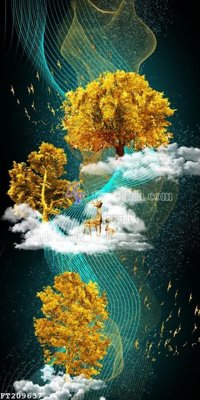 File tranh File in tranh tường 3D FT209637 (gốc) chủ đề con người