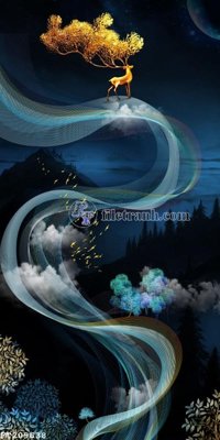 File gốc File in tranh tường 3D FT209638 (PNG) chất lượng cao