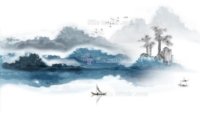 File tranh File in tranh tường 3D FT209819 (gốc) in film