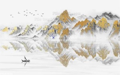 Download file gốc File in tranh tường 3D FT209828 (in lụa) cao cấp