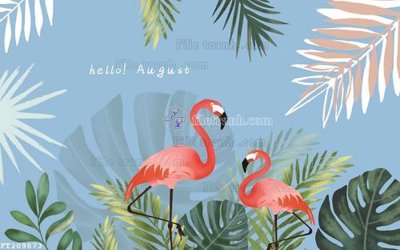 Tải file gốc in lụa File in tranh tường 3D FT209873 siêu nét