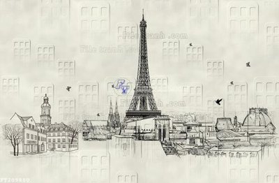 Download file tranh File in tranh tường 3D FT209880 (file gốc PSD)