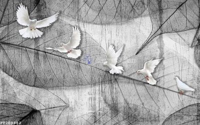 File tranh File in tranh tường 3D FT209882 (gốc) in film