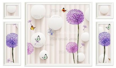 File tranh File in tranh tường 3D FT209932 (ảnh gốc) in trần 3D