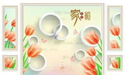 Download file File in tranh tường 3D FT209935 (chuẩn in) chất lượng cao