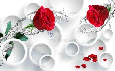 File in ấn File in tranh tường 3D FT209947 chuyên nghiệp