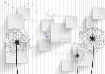 Download file gốc File in tranh tường 3D FT209958 (in mica) 3D