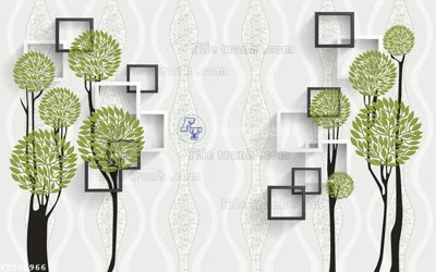 File tranh gốc File in tranh tường 3D FT209966 (bản quyền) độc đáo