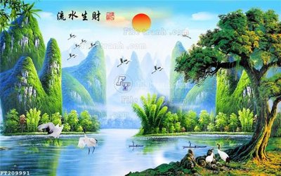 Download file File in tranh tường 3D FT209991 (gốc) in mica cao cấp