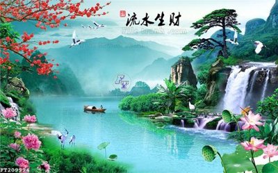 File in mica File in tranh tường 3D FT209994 (bản gốc) sắc sảo