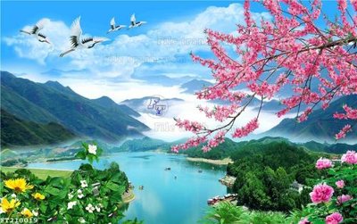 Tải file File in tranh tường 3D FT210019 (gốc) làm tranh trang trí