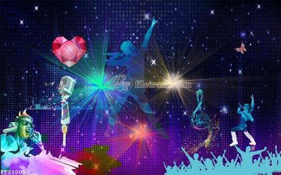 File tranh File in tranh tường 3D FT210053 (gốc) in trên kính