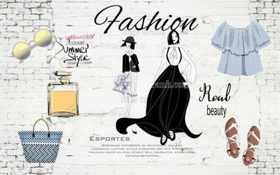 File gốc File in tranh tường 3D FT210090 cho in ấn và thiết kế