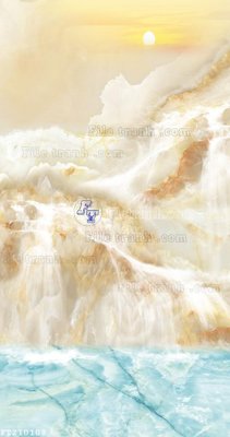 File tranh File in tranh tường 3D FT210108 (bản gốc) in lụa dán tường