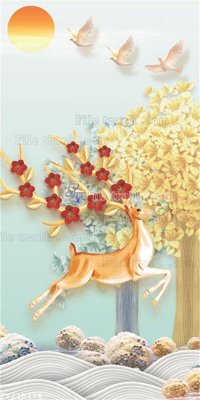 Tải file gốc File in tranh tường 3D FT210176 (in tráng gương) siêu đẹpFile tranh gốc File in tranh tường 3D FT210176 chất lượng cao