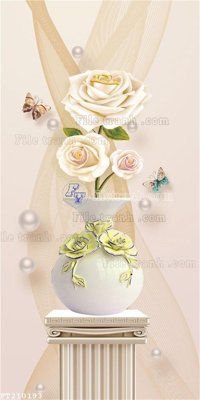 File gốc File in tranh tường 3D FT210193 (PNG) nền trong suốt