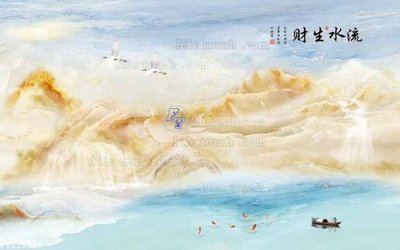 File tranh File in tranh tường 3D FT210307 (gốc) chủ đề trừu tượng