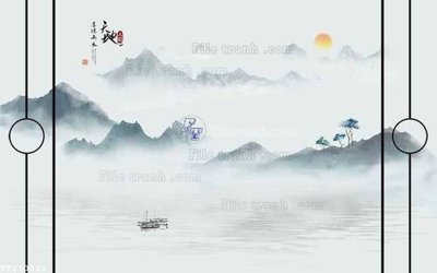 File in trần File in tranh tường 3D FT210320 (bản gốc) 5D