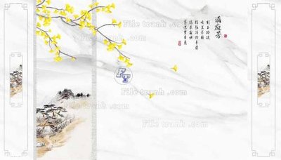 File tranh File in tranh tường 3D FT210325 (ảnh gốc) sắc nét hoàn hảo