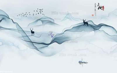 File gốc File in tranh tường 3D FT210339 (in mica) trang trí