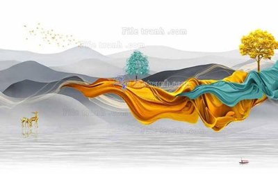 File gốc in ấn File in tranh tường 3D FT210348 (sẵn sàng tải về)