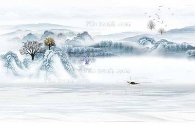 File tranh in mica File in tranh tường 3D FT210357 (độ phân giải cao)