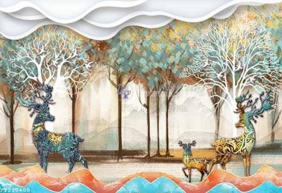 File tranh quảng cáo File in tranh tường 3D FT210408 (download file gốc)