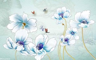 File gốc File in tranh tường 3D FT210453 (in tráng gương) hiện đại