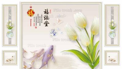 Download file gốc File in tranh tường 3D FT210472 (in mica) 3D