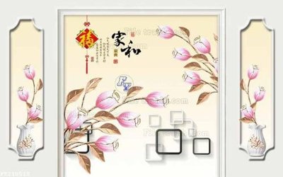 Ảnh gốc File in tranh tường 3D FT210510 (nét căng) in mica